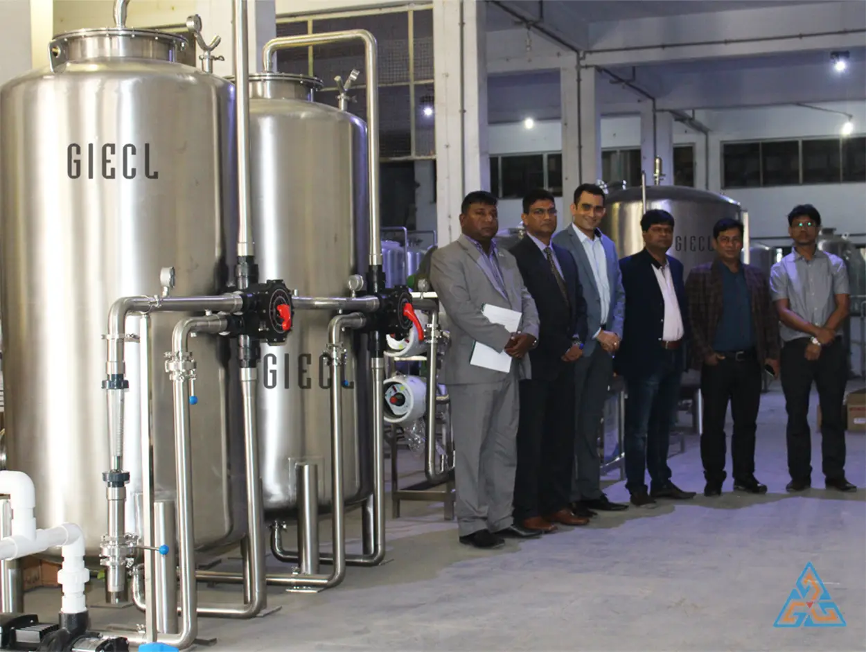 FRP Mineral Water Plant