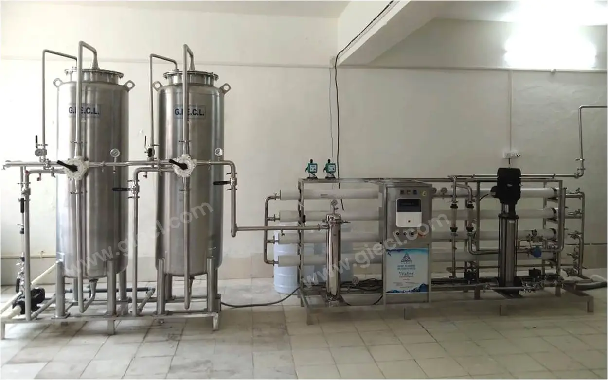 4000 Liters per hour Mineral Water plant