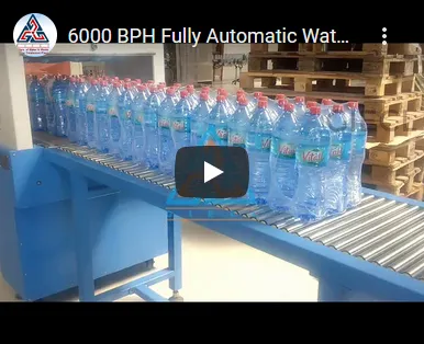 6000 BPH Fully Automatic Water Bottling Project