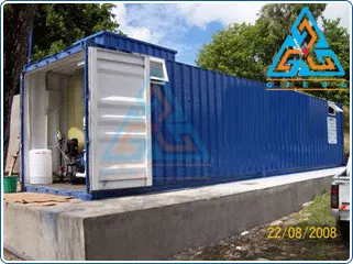 Containerise brackish water plant (R.O.System)