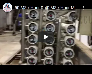 50 M3 / Hour & 40 M3 / Hour Mineral Water Plant