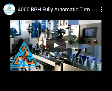 4000 BPH Fully Automatic Turnkey Mineral Water Bottling Project